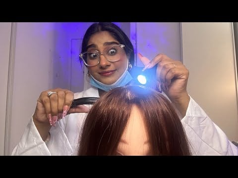 ASMR | School Nurse Check - Up (Role-Play)