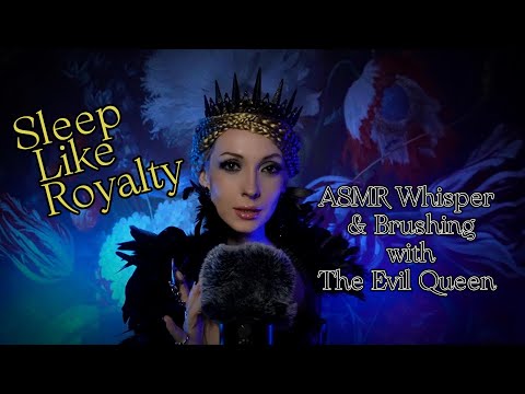 Sleep Like Royalty: ASMR Whisper & Brushing with Evil Queen Ravenna