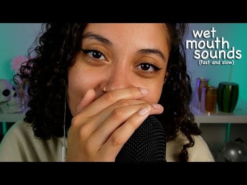the FASTEST & SLOWEST wet mouth sounds✨| Intense ASMR 😴