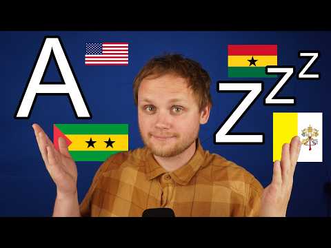 ASMR | A to Z Country Name Quiz Challenge