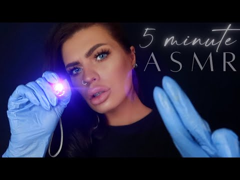 [ASMR] Fast Cranial Nerve Exam💡*5 Minutes - Intense*