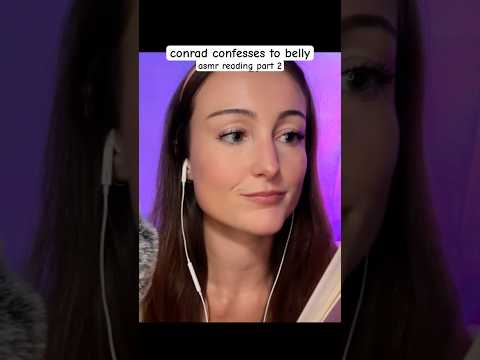 conrad confesses his love to belly part 2 - reading the summer I turned pretty asmr