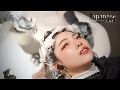 ASMR きもちいい。不眠症改善シャンプー&ヘッドスパで癒します