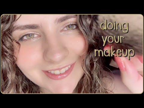 ♥ ASMR Doing your Makeup ♥ Layered sounds, softly spoken and personal attention!