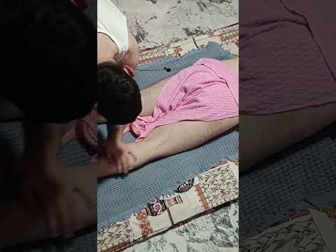 HAMSTRING MUSCLE RELAXATION TREATMENT #satisfying #relaxing #asmr #shorts