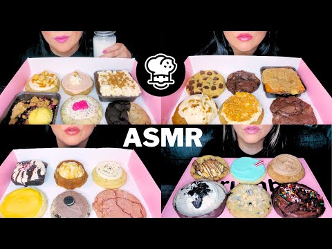 ASMR CRUMBL COOKIES TASTE TEST | No Talking | Mukbang Compilation