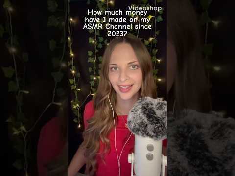 ASMR | How much money have I made on YouTube since 2023? #shorts