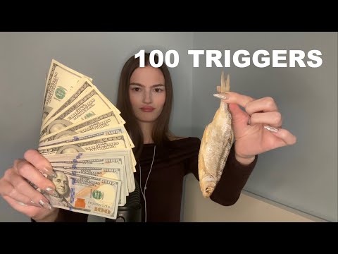 ASMR 100 triggers in 30 minutes