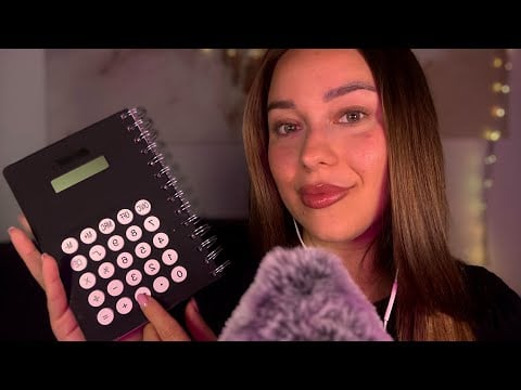 ASMR - Fluffy Mic + Sleepy Follow My Instructions & Answer My Questions