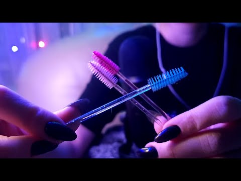 ASMR | Mouth Sounds 💙 with Brushing and Spoon 😍