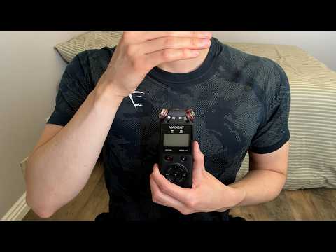 ASMR | Intense ear to ear mouth sounds (Tascam test)
