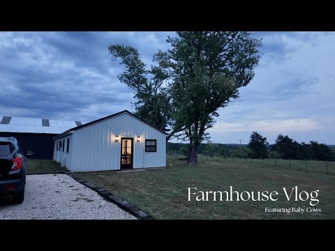 ASMR Soft Spoken Vlog | Farmhouse Tour ft. Baby Cows
