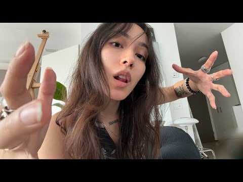 ASMR ☆ Removing Negative Energy (fast hand movement + ring sounds) REIKI