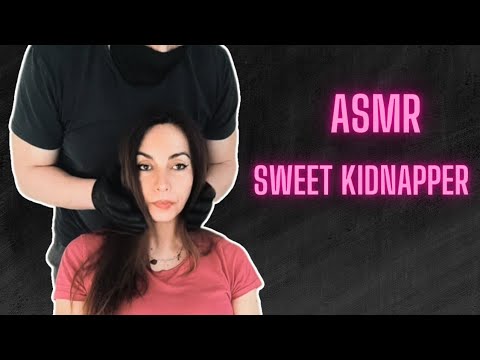 ASMR  SWEET KIDNAPPER - LEATHER GLOVES - SCALP MASSAGE - HAIR PLAY - GENTLE TOUCH - RUBBING