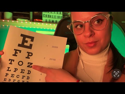 ASMR | Revisión médica relajante ~ compruebo tus sentidos ♡