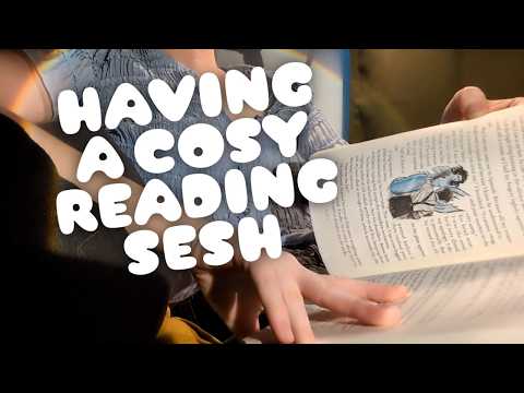 Body double and read with me | IRL ASMR | Cosy Page Turning