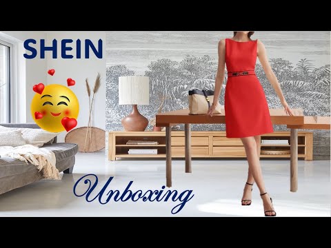 ASMR * Nouveautés SHEIN * unboxing vêtements