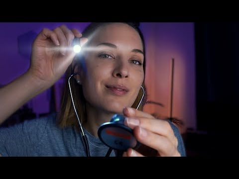 ASMR Relaxing Medical Exam Roleplay – Personal Attention Doctor Full Medical Checkup