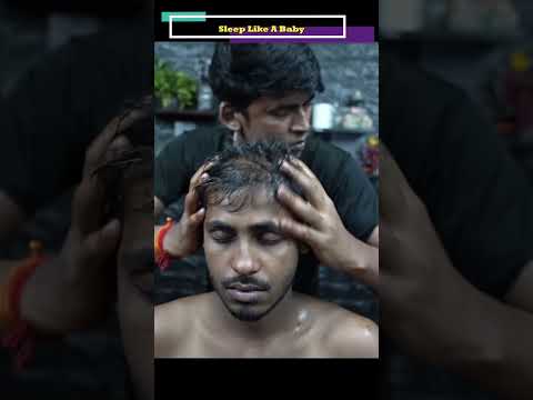 Deep Oil Fry Massage ASMR #shorts