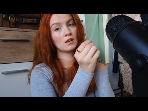 ASMR giving my books a massage 📚 (gripping and grabbing)