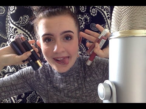 ASMR lipstick try on!