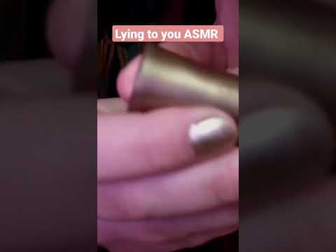 Edible Nail Polish 💅 ASMR The lying to you trigger #short #asmr