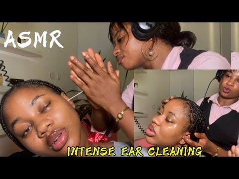 ASMR💫 INTENSE EAT CLEAINING 
