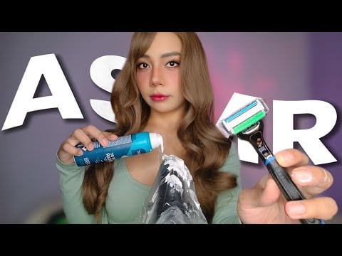 ASMR BARBA, CABELO E BIGODE, BARBEARIA E CUIDADOS PESSOAIS ROLEPLAY, PELUQUERIA, BARBERSHOP #ASMR
