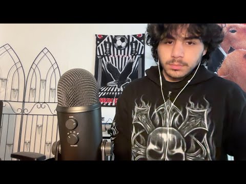 ASMR Fabric Scratching and Rambling (whispered)
