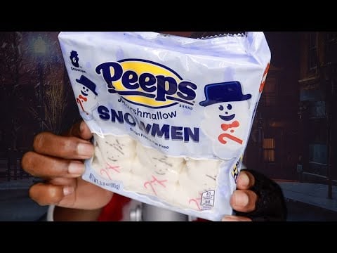 Seasonal Marshmallow Peeps ASMR Eating Sounds
