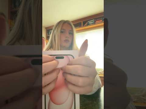 Tapping on iphone box #asmr #asmrsounds #relax