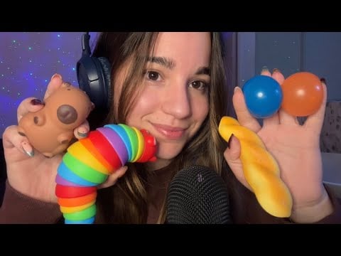 ASMR PARA DORMIR PROFUNDO ~ sonidos con juguetes 