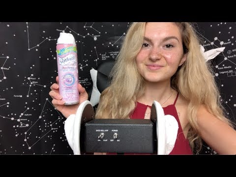 60 FPS ASMR ~ Shaving Cream ON YOUR EARS! // Whispering