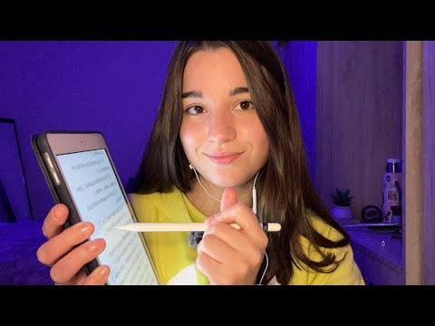 ASMR ROLEPLAY test de personalidad 