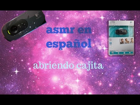 ASMR ESPAÑOL!!! abriendo cajita.