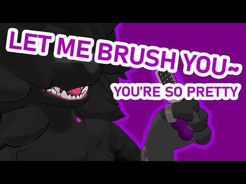[FURRY ASMR] Your hair is a mess ! let me fix this~