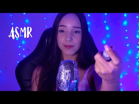 ASMR - Spray no plástico | Som relaxante de borrifador 💦