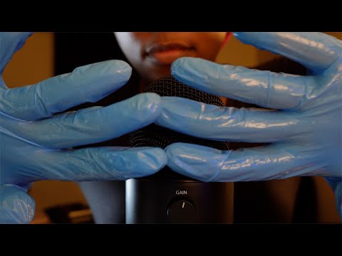 ASMR Stress-Relieving Oil Sounds (Latex Gloves)