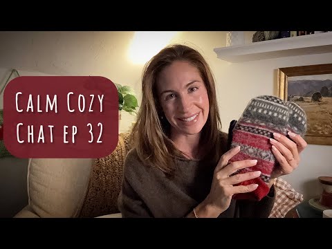ASMR | Calm, Cozy Chat ep. 32 | ✨ Cozy Sit-down, Mending Mittens, Mom Life, & New Crochet Project☕️💬