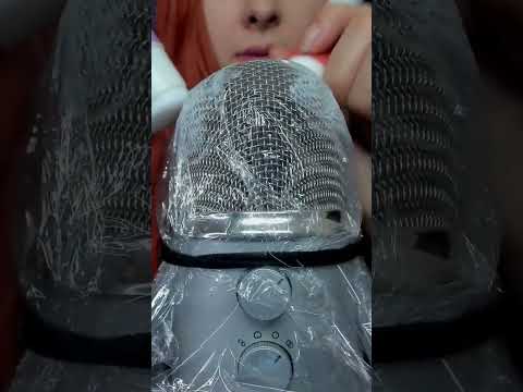 Asmr glue on microphone