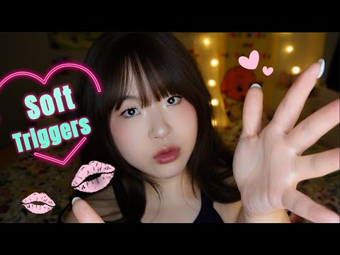 ASMR Soft Kisses, Lip Brushing & Soothing Whispers for Comfort🩵