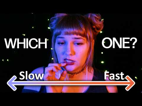 Slow or Fast? Tingle Preference Test ASMR