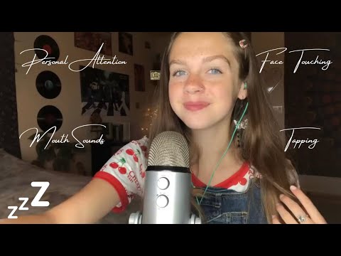 Gracie K ASMR Face Touching Part 5 Compilation | Personal Attention, Mouth Sounds, Camera Tapping