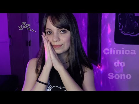 ASMR - Clínica do sono, te ajudando a dormir