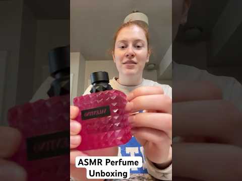 ASMR Tap on perfume and Whisper ramble #asmr #tappingtriggers #tapping