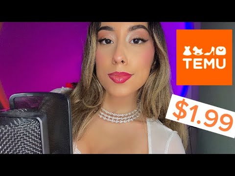 ASMR I wish I knew this sooner (Temu Haul)