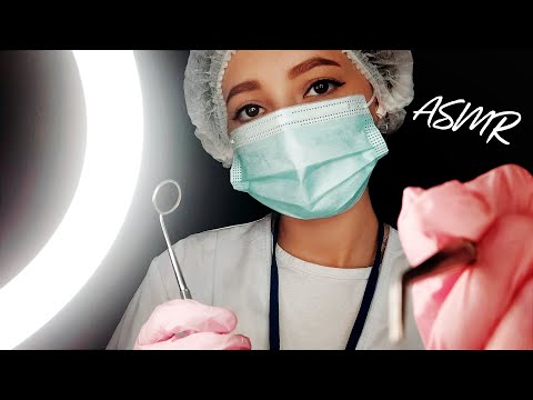 ASMR Dentist, Teeth Cleaning 👩‍🔬