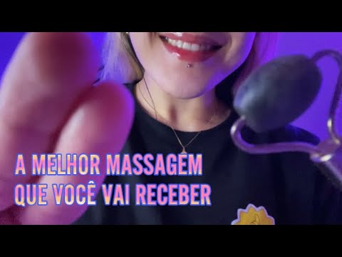 ASMR || MASSAGEM FACIAL ✨INTENSA✨