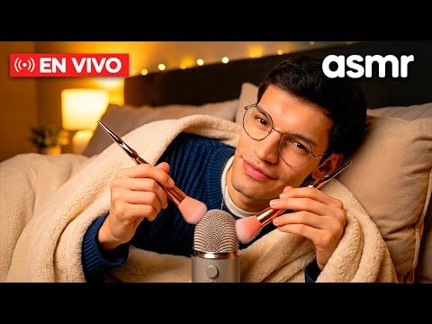 ASMR para DORMIR EN VIVO: una hora relajante