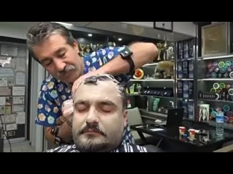 Sakal  kesimi  kafa masajı